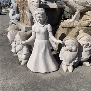 Garden Decoration Snow White & The Seven Dwarfs Statues